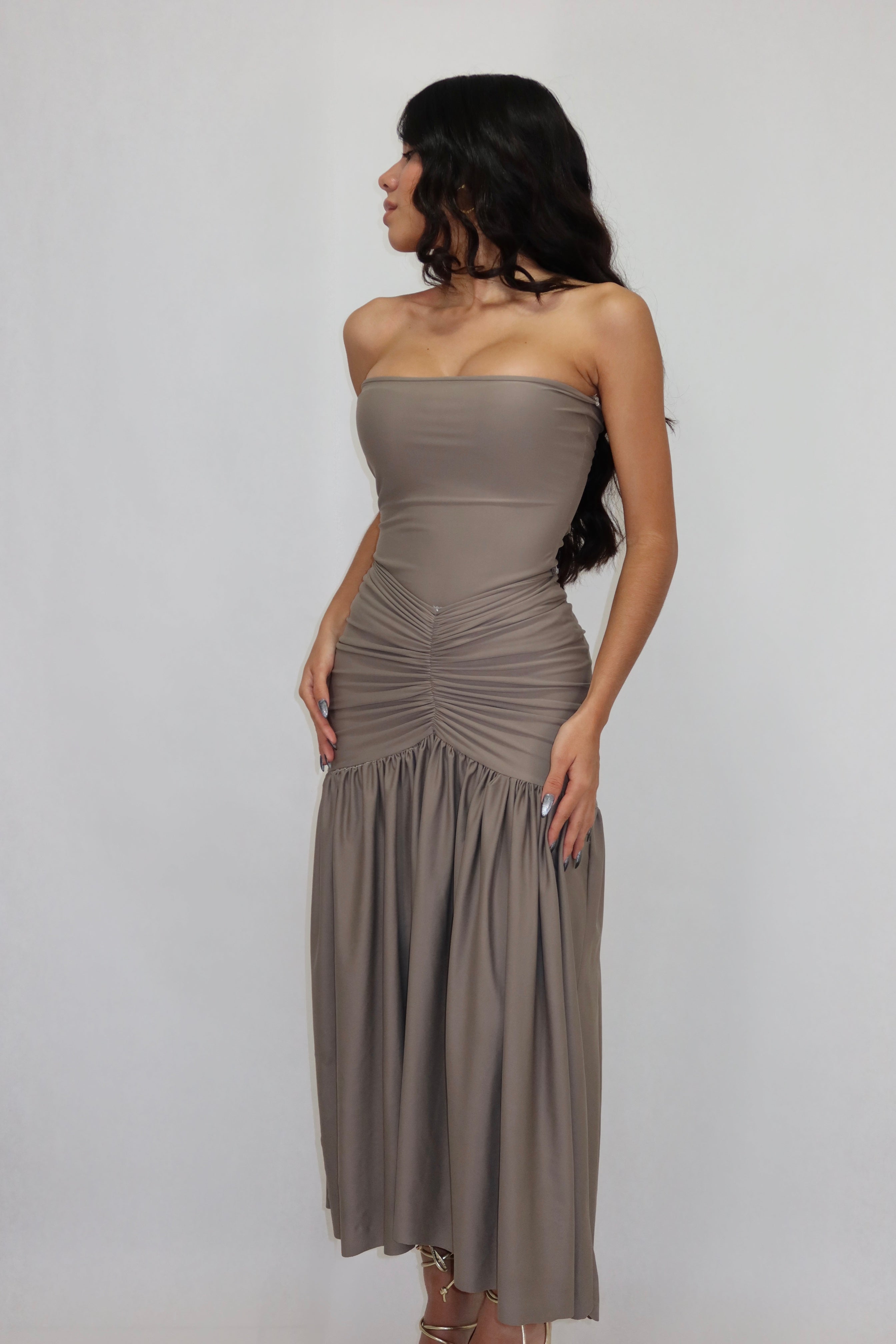 BORIS TOP AND MIDI SKIRT