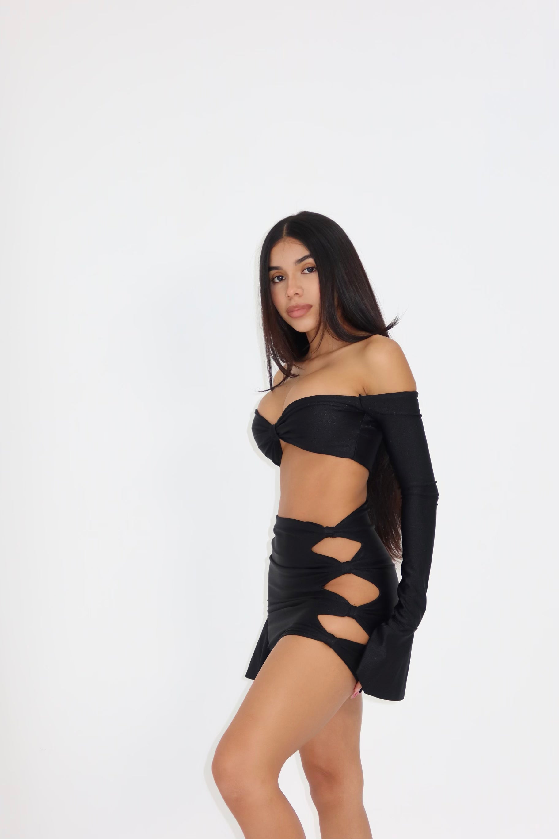 Cut Out Skirt and Top