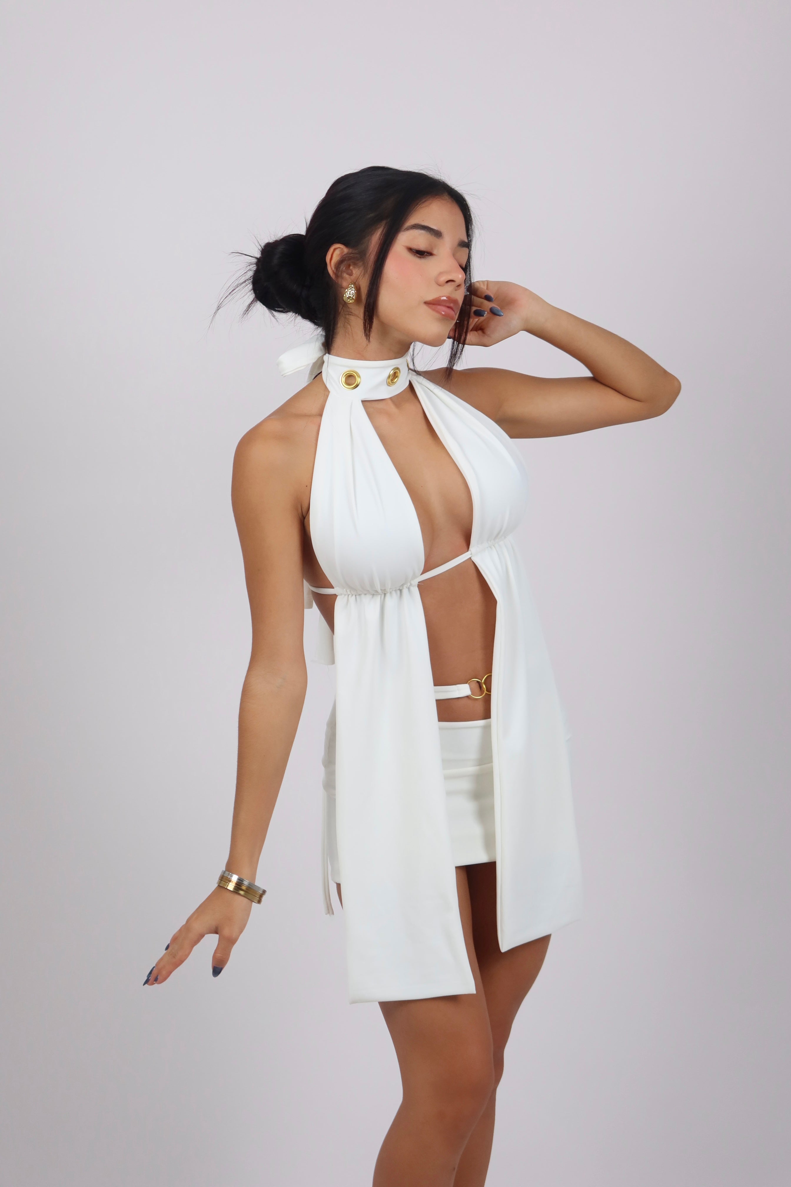 Eyelet Halter Set