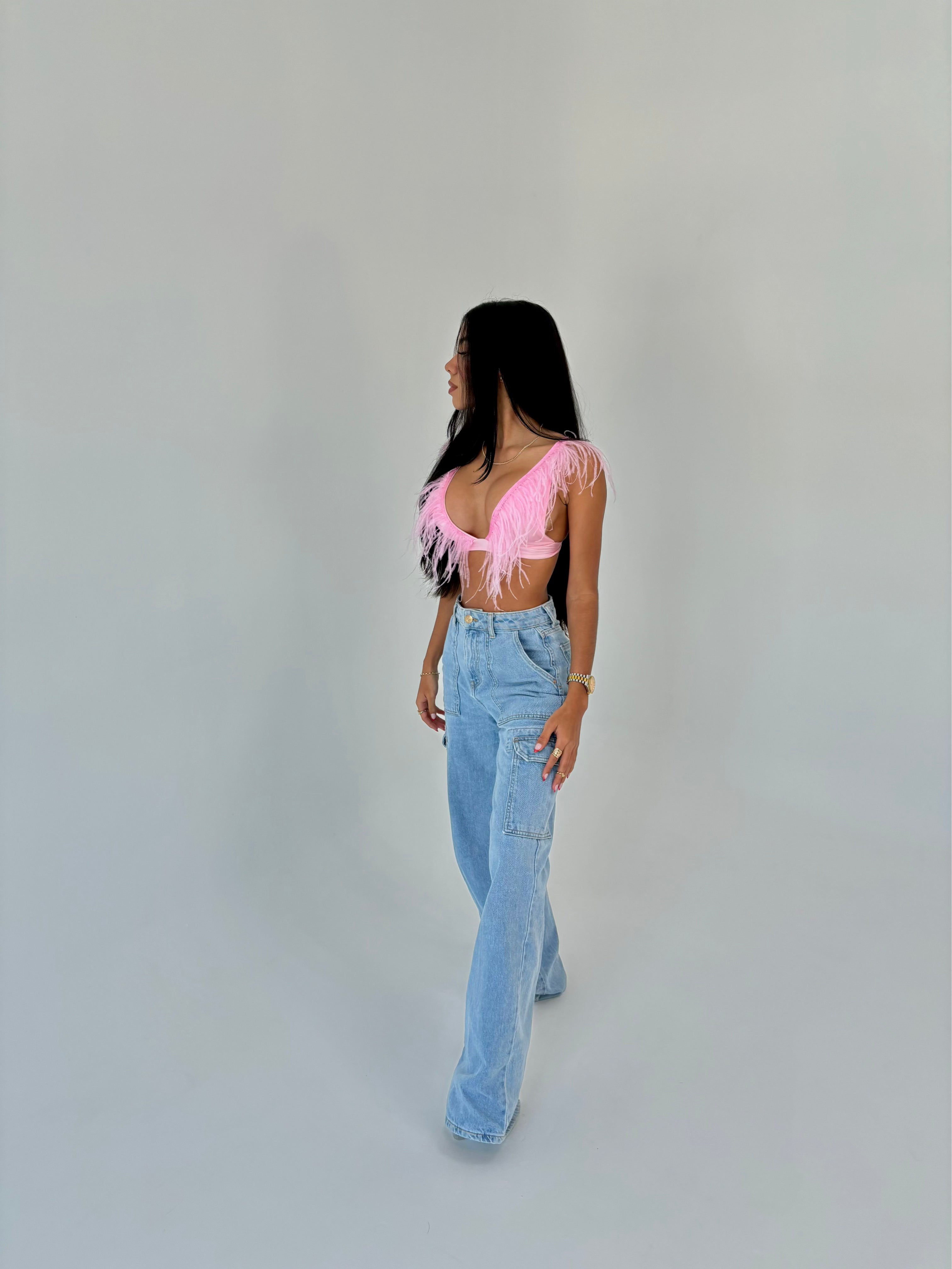 Vi feather top